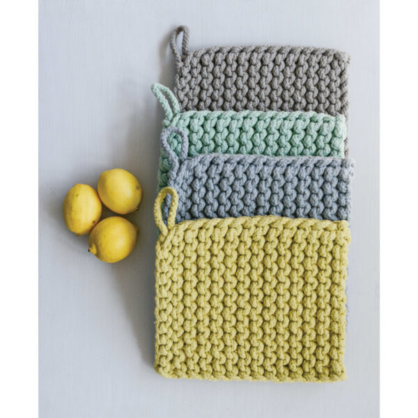 Cotton Crocheted Pot Holder - Image 2