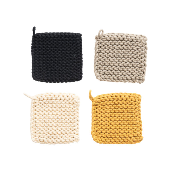 Cotton Crocheted Pot Holder