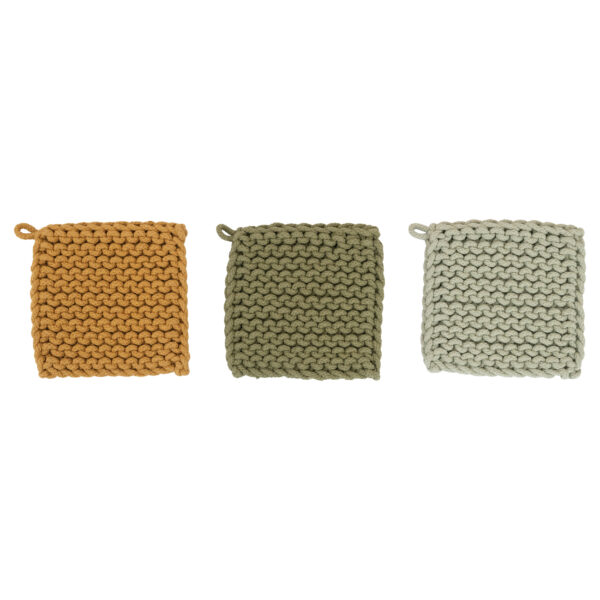 Cotton Crocheted Pot Holder