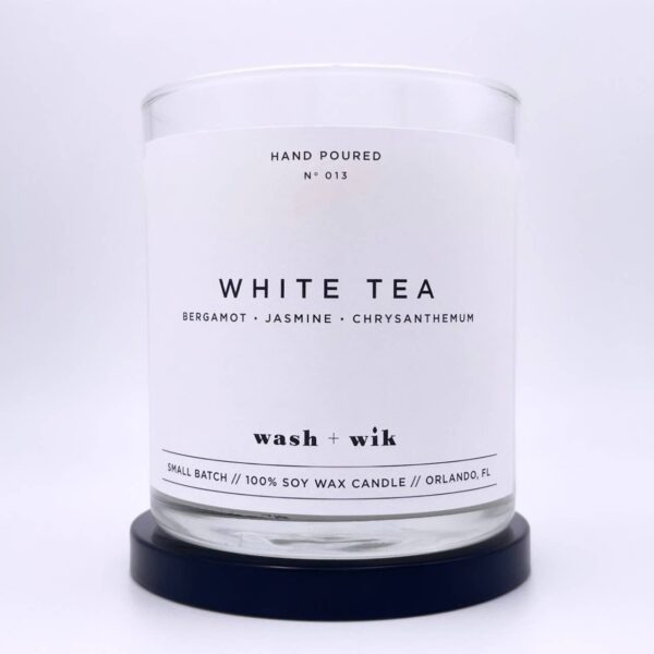 Soy Wax Candle | White Tea - 1 Wick