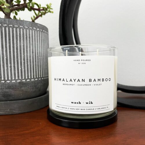 Soy Wax Candle | Himalayan Bamboo -3 Wick