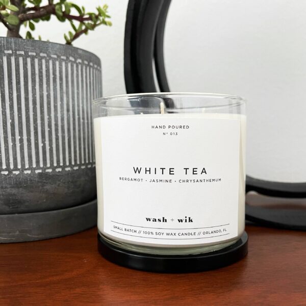 Soy Wax Candle | White Tea - 3 Wick