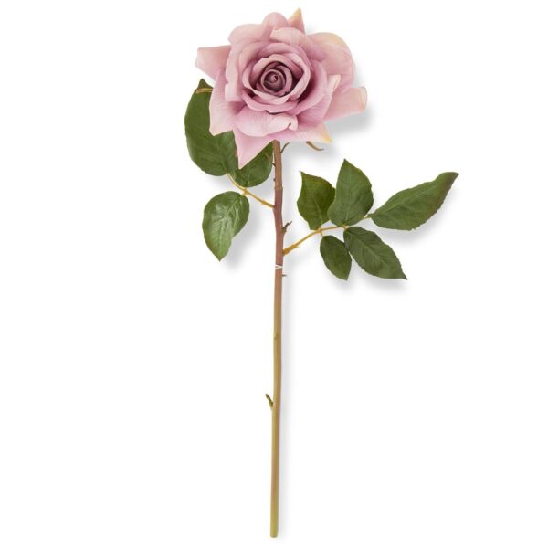 Real Touch Duchess Rose Stem | Light Purple