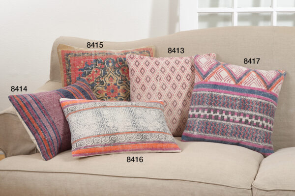 Bohemian Hex Pillow