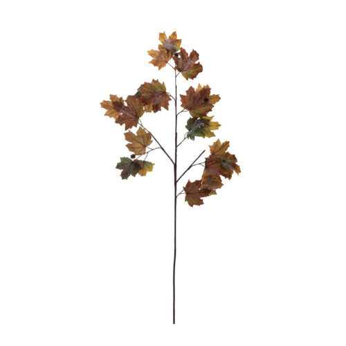 46" Faux Maple Leaf Branch
