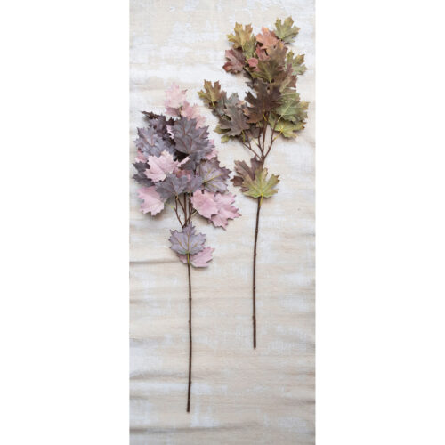42"H Faux Maple Leaf Stem