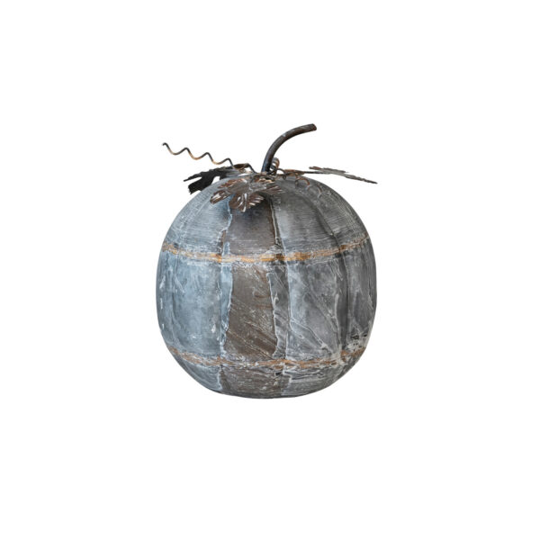 Galvanized Metal Pumpkin