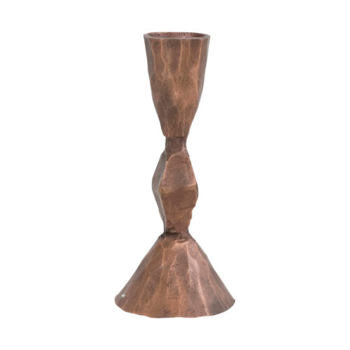 Hand-Forged Iron Taper Holder
