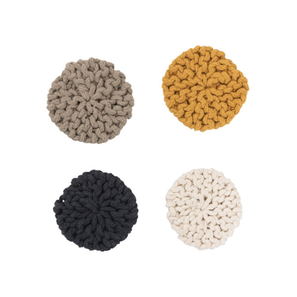Cotton Crocheted Coasters
