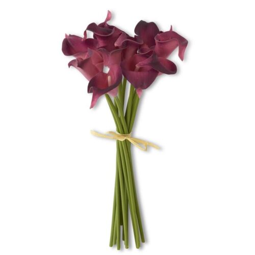 Real Touch Calla Lily Bundle | Fuchsia