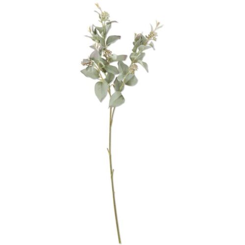 Light Green & Purple Eucalyptus w/Berries Spray