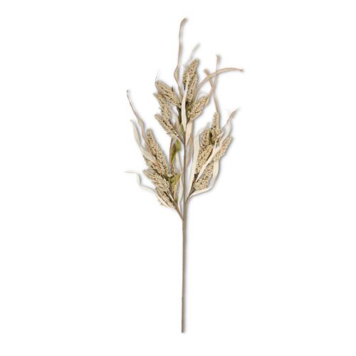 Natural Pepperberry w/ Cornhusk and Leaves Stem