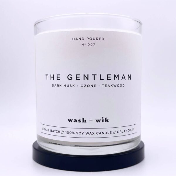 Soy Wax Candle | The Gentleman - 1 Wick