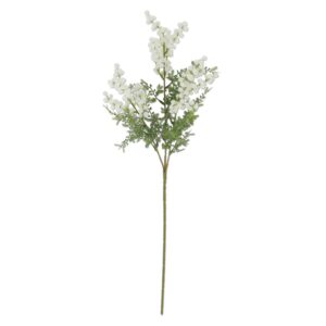 White Mini Burs & Fern Stem