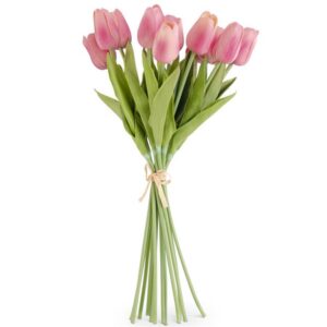 Real Touch Mini Tulip Bundle | Mauve