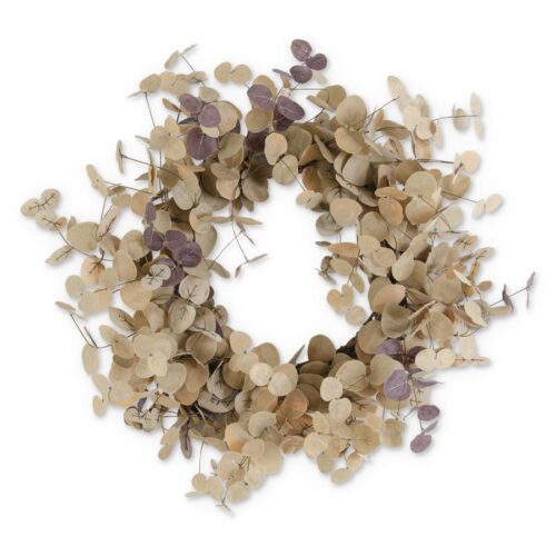 Tan Two-Tone Eucalyptus Wreath