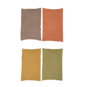 Oversized Cotton Waffle Tea Towel
