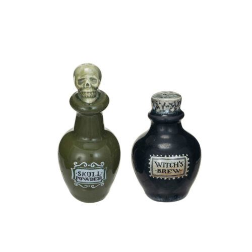 Stoneware Potion S & P Shakers