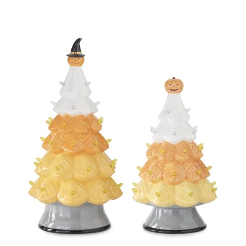 Ceramic LED Halloween Trees