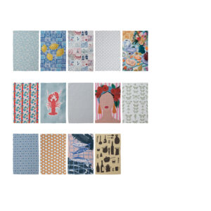 Microfiber Tea Towels w Pattern