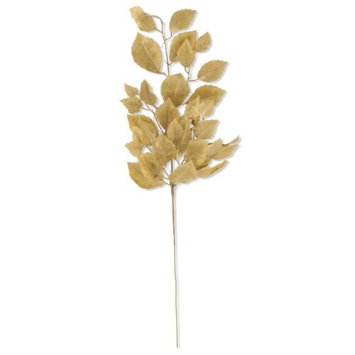 Gold Dusted Birch Leaf Stem