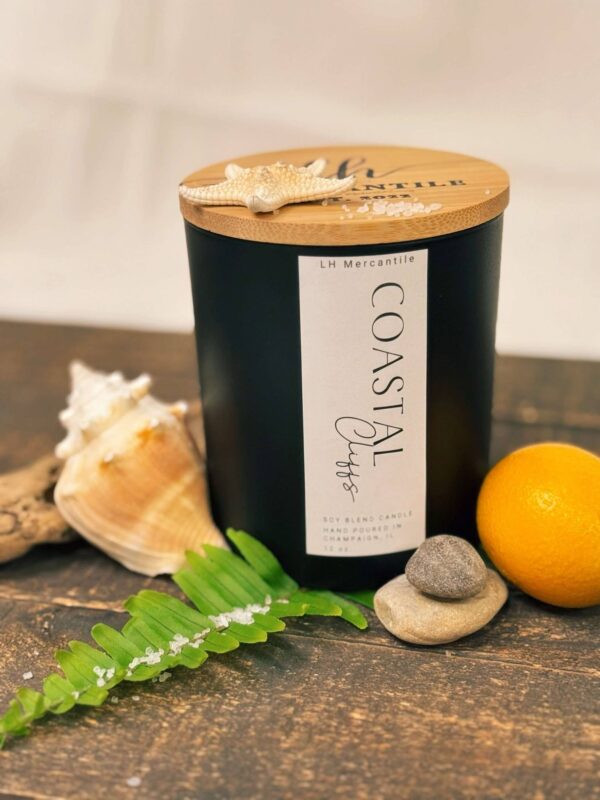 Coastal Cliffs Candle
