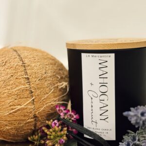 Mahogany + Coconut Candle