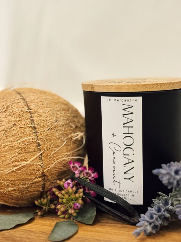 Mahogany + Coconut Candle