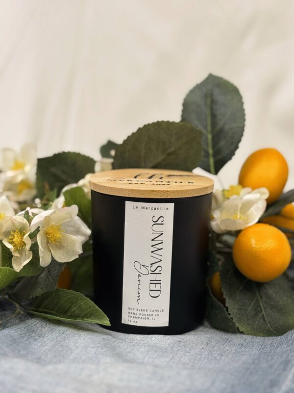 Sunwashed Denim Candle