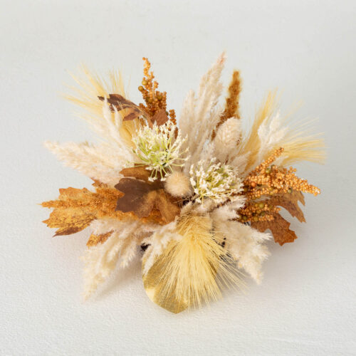 Mixed Foliage Pampas Orb