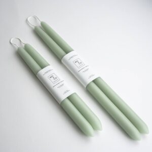 Beeswax Dipped Candles - 14" | Eucalyptus