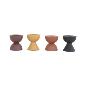 Textured Metal Tealight/Taper Holder
