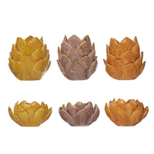 Stoneware Artichoke Tealight Holder