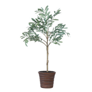 Faux Olive Tree in Terracotta Pot 32"H