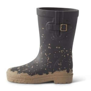 7 Inch Black Resin Rainboot (Wall Mount or Tabletop)