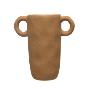 Stoneware Vase with Handles