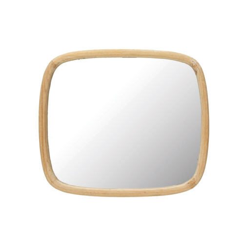 Fir Wood Framed Wall Mirror