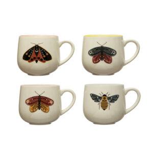 Stoneware Mug w/Insect