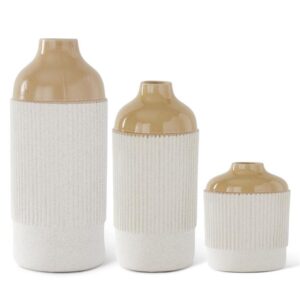 7.5" Glazed Stoneware Vase