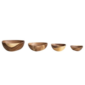Acacia Wood Bowls
