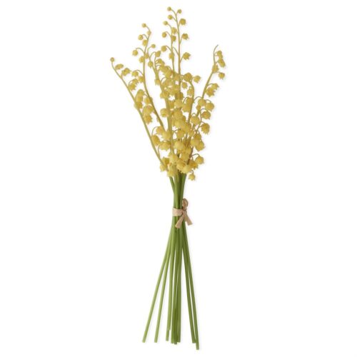 Light Yellow Real Touch Lily of The Valley Bundle