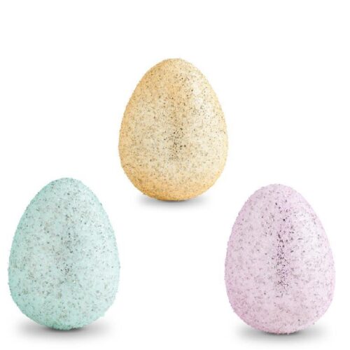 Glass Glitter Eggs